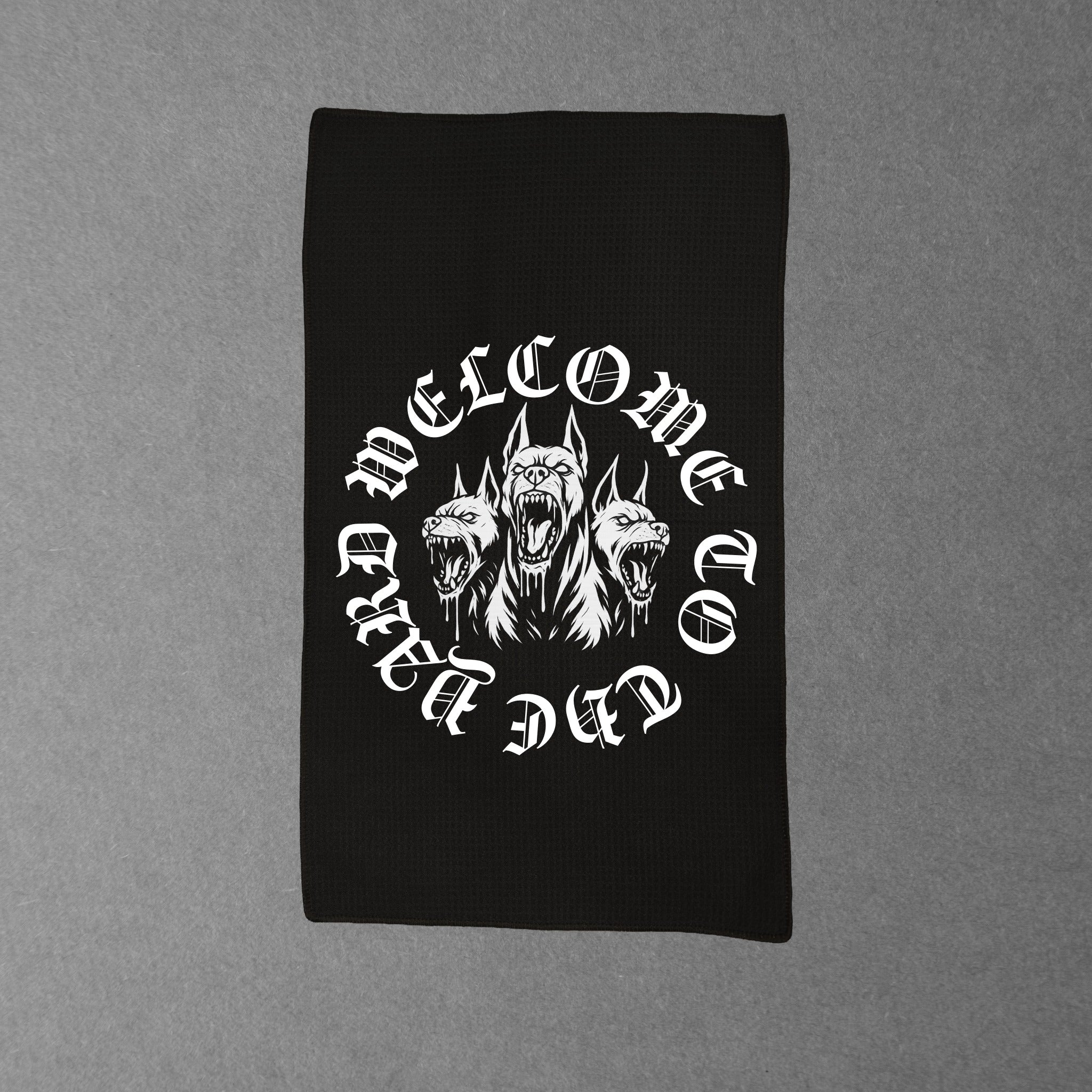 WELCOME TO THE YARD - GYM TOWEL
